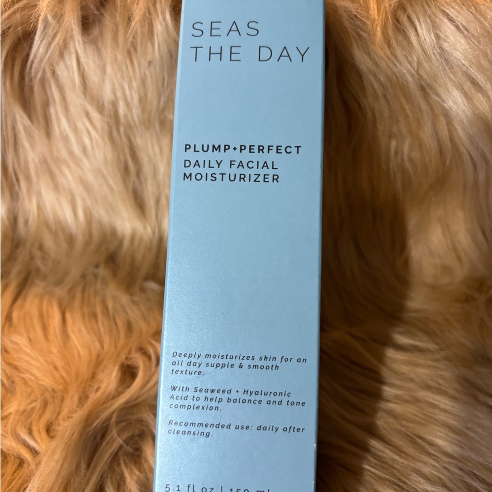 Sun + Moon | "Seas the Day" Plump + Perfect | Daily Facial Moisturizer